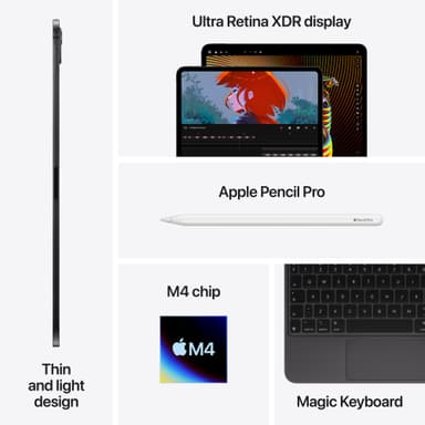 DEMO iPad Pro 13" (2024) 256GB WiFi (Space Black)