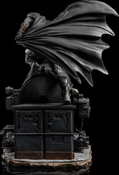 Iron Studios Justice League acitonfigur (Batman og hans Batsignal)