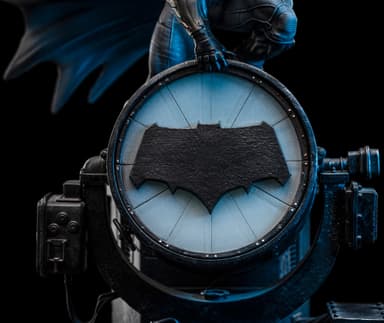 Iron Studios Justice League acitonfigur (Batman og hans Batsignal)