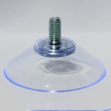 Stærke sugekopper med skruer 50-pak Gennemsigtig 30 mm