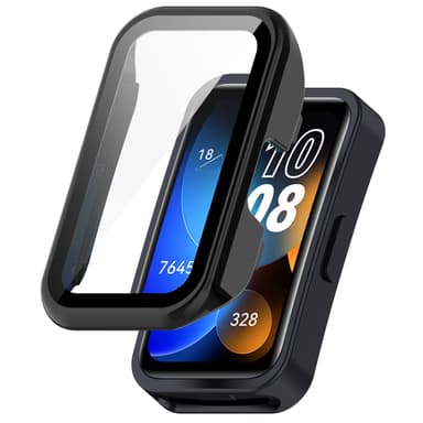 HUAWEI Band 8 Shell og membran integreret beskyttelsescover Sort