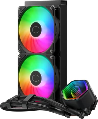 Cooler Master MasterLiquid 240 Core II RGB CPU vandkøler (sort)