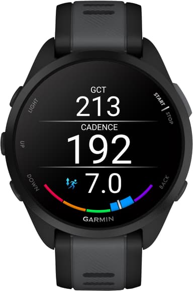 Garmin Forerunner 165 Music sportsur (sort)
