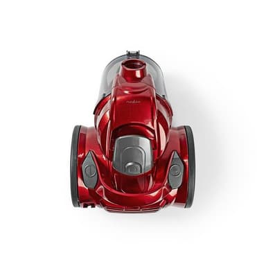 Nedis Poseløs støvsuger | Poseløs | 700 W | Støvkapacitet: 1.5 l | Combi Børste | Aaktionsradius: 7 m | HEPA luftfilter | Antracit / Rød