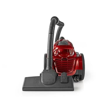 Nedis Poseløs støvsuger | Poseløs | 700 W | Støvkapacitet: 1.5 l | Combi Børste | Aaktionsradius: 7 m | HEPA luftfilter | Antracit / Rød