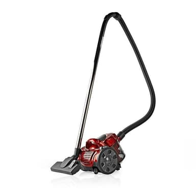 Nedis Poseløs støvsuger | Poseløs | 700 W | Støvkapacitet: 1.5 l | Combi Børste | Aaktionsradius: 7 m | HEPA luftfilter | Antracit / Rød