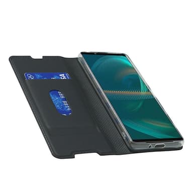 SKALO Sony Xperia 5 III Pungetui Ultra-tyndt design - Mørkegrå