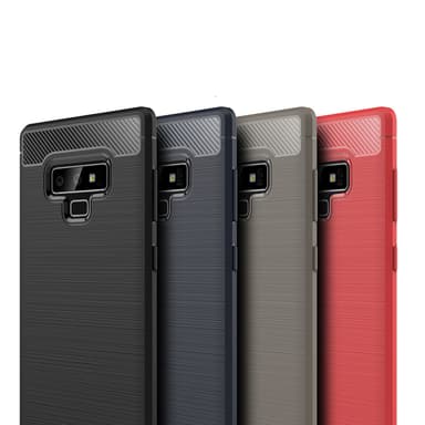 SKALO Samsung Note 9 Armor Carbon Stødsikker TPU-cover - Blå