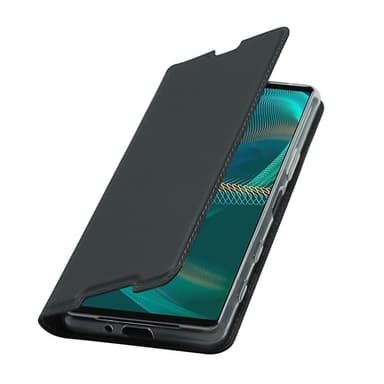 SKALO Sony Xperia 5 III Pungetui Ultra-tyndt design - Mørkegrå