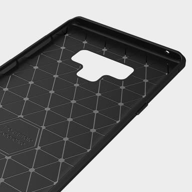 SKALO Samsung Note 9 Armor Carbon Stødsikker TPU-cover - Blå