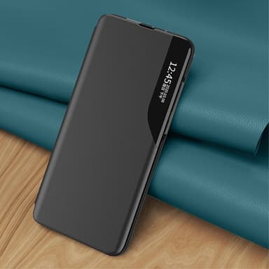 SKALO Samsung S24+ Clear View Window Cover - Blå