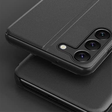 SKALO Samsung S24+ Clear View Window Cover - Blå