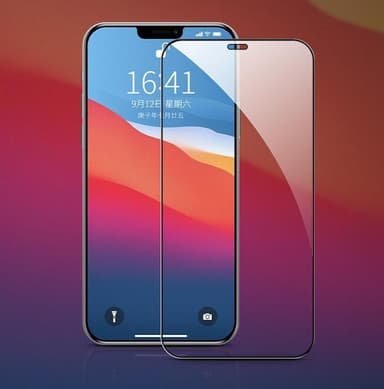 SKALO iPhone 12 Mini FULL-FIT Hærdet Glas Skærmbeskyttelse