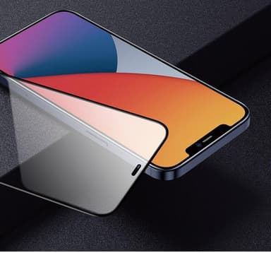 SKALO iPhone 12 Mini FULL-FIT Hærdet Glas Skærmbeskyttelse