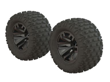 ARRMA dBoots Fortress Dæk sæt limet pistol metal (