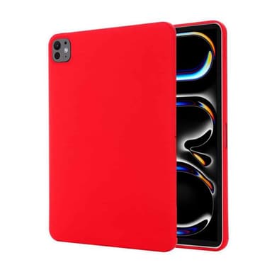 Liquid silikone cover iPad Pro 11 (2024) China Red Elgiganten