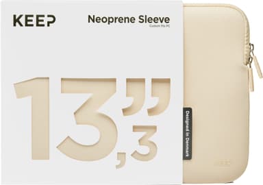 KEEP 13,3'' neopren sleeve til bærbar computer (Måneskin)
