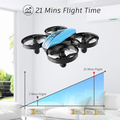 UDI Firefly Mini Drone RTF - Blå