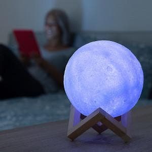 LED Månelampe - 20 cm