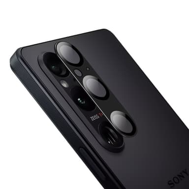 Anti-ridse kameralinsebeskytter til Sony Xperia 10 IV Sort