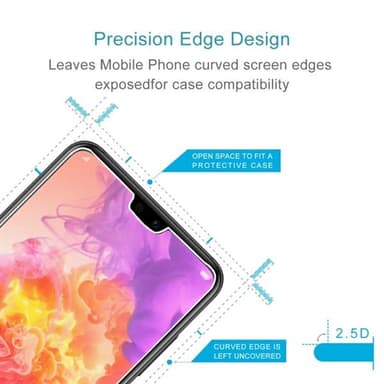 Skærmskåner i hærdet glas Huawei P20 Pro
