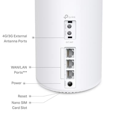 TP-Link Deco X10 4G+ WiFi 6 mesh-router (1-pak)