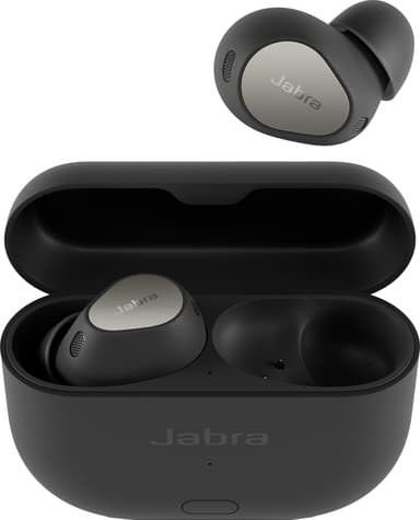 Jabra Elite 10 Gen 2 true wireless in-ear hovedtelefoner (titanium sort)