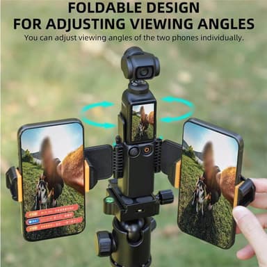 Sunnylife dobbelt telefonholder til DJI Osmo Pocket 3
