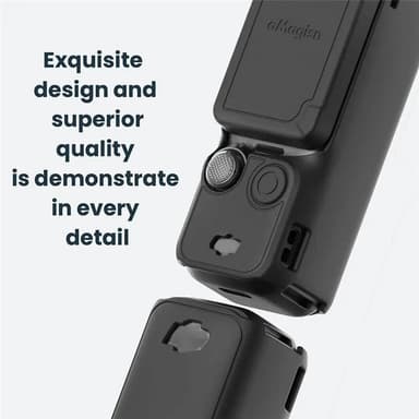 aMagisn silikone cover 6i1 til DJI Osmo Pocket 3 - Sort