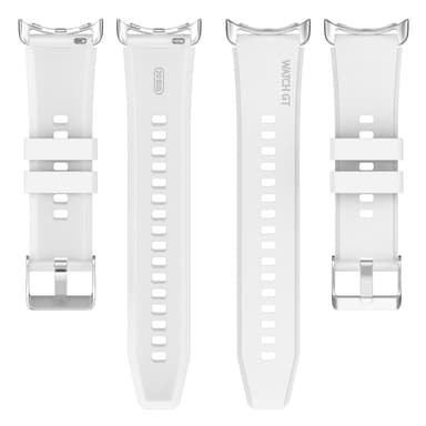 Silikone-armbåndsrem der er kompatibelt med Google Pixel Watch 1/2 Hvid