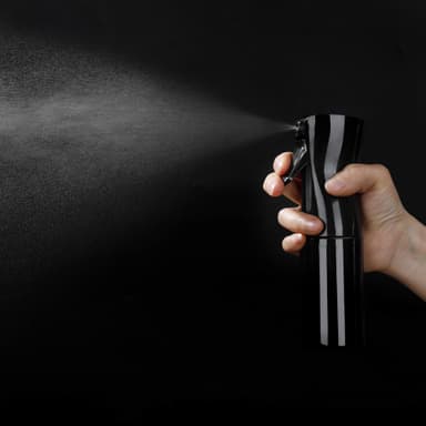 200 ml sprayflaske til hårstyling, rengøring, planter Sort