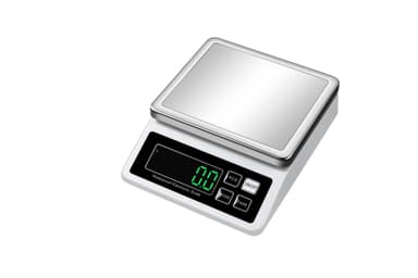 Elektronisk genopladelig vægt 15 kg/0,1 g