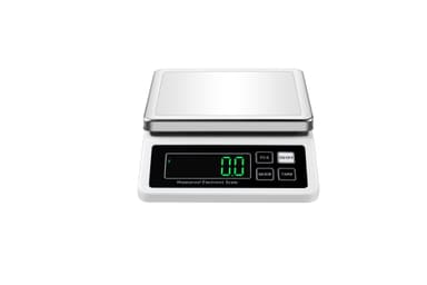 Elektronisk digital vægt Hvid 3 kg/0,1 g