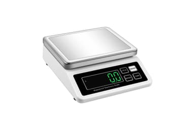 Elektronisk digital vægt Hvid 3 kg/0,1 g