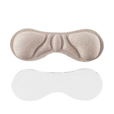 Butterfly Heel Grip Hælpuder 1 par Beige