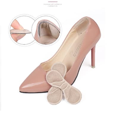 Butterfly Heel Grip Hælpuder 1 par Beige