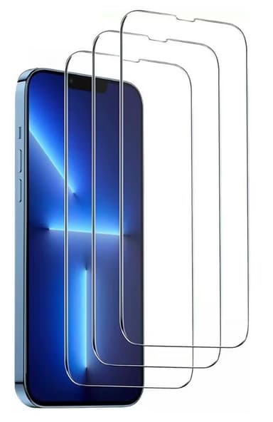 iPhone 13 Mini skærmbeskytter i hærdet glas 3-pak