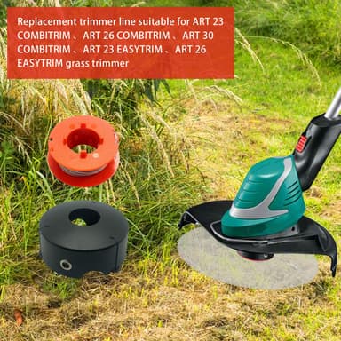 Trimmerspole til Bosch Græstrimmer Art 23/26/30 Combitrim MultiColor