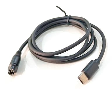 USB-C Smartwatch ladekabel Sort