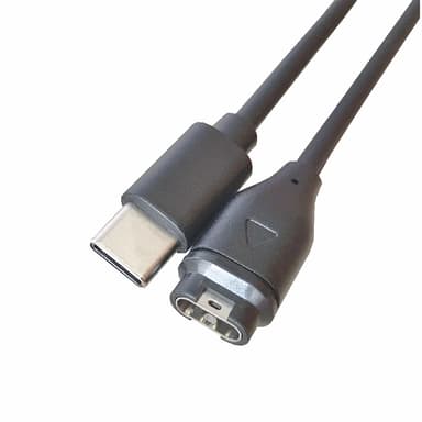 USB-C Smartwatch ladekabel Sort