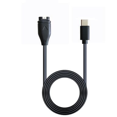 USB-C Smartwatch ladekabel Sort
