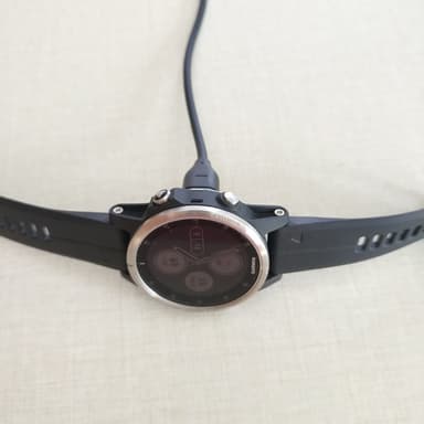 USB-C Smartwatch ladekabel Sort
