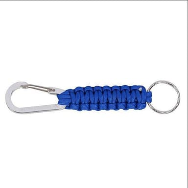 Paracord nøglering Blå