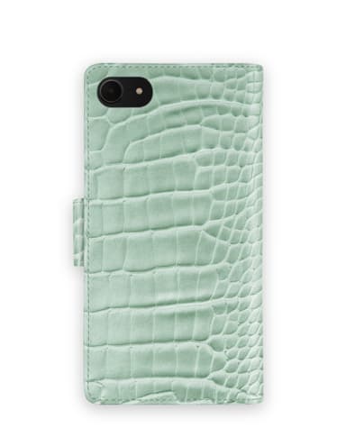 Cora Phone Wallet iPhone 8/7/6/6S/SE Mint Croco