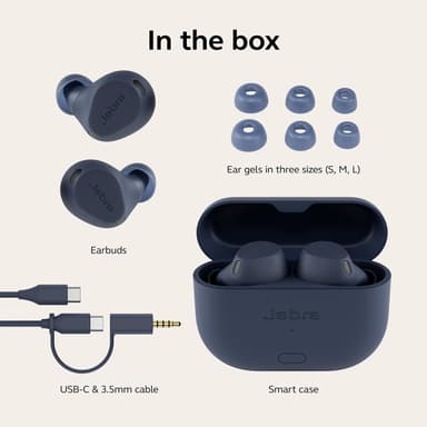 Jabra Elite 8 Active Gen. 2 true wireless in-ear-hovedtelefoner (navy)