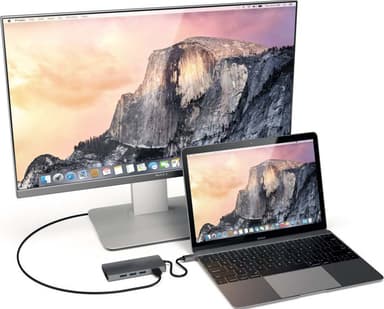 Satechi USB-C 4K Ethernet V2 Multiport USB-hub (Space Grey)