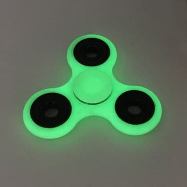 Fidget Spinner Rustfrit stål - Lysende