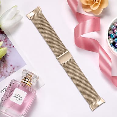 Fitbit Charge 5 armbånd i rustfrit stål guld