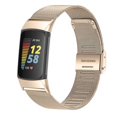 Fitbit Charge 5 armbånd i rustfrit stål guld