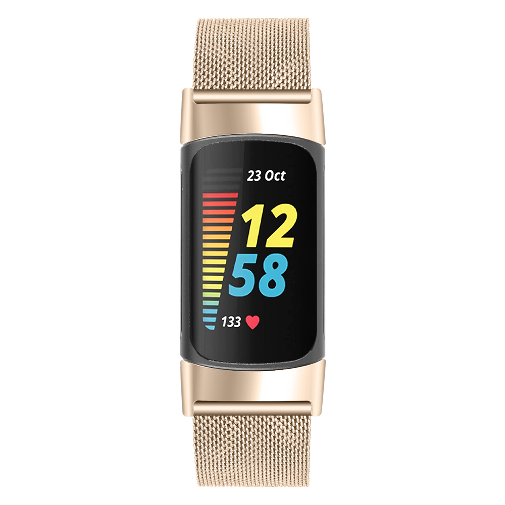 Fitbit Charge 5 armbånd i rustfrit stål guld